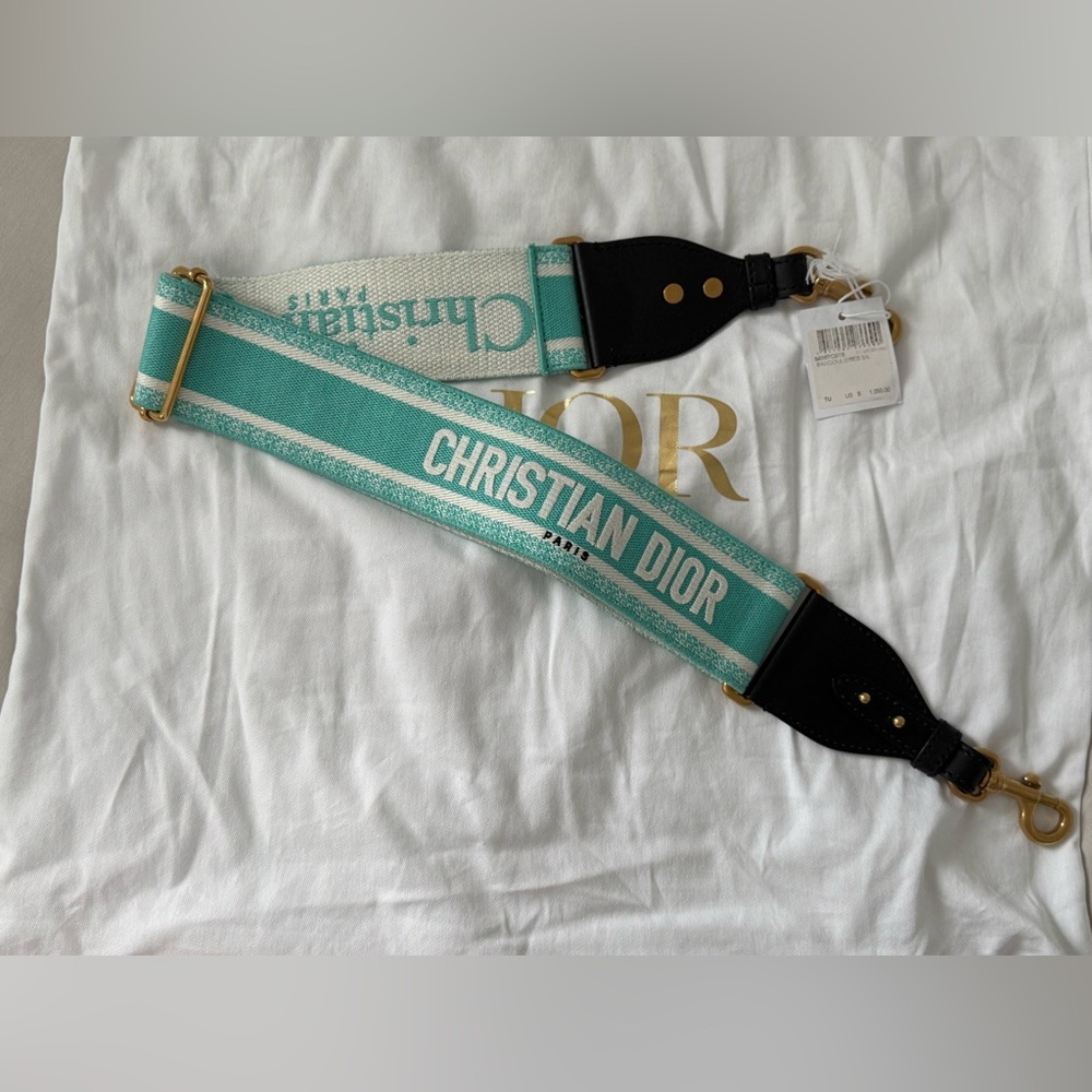Dior Adjustable Shoulder Strap with ring